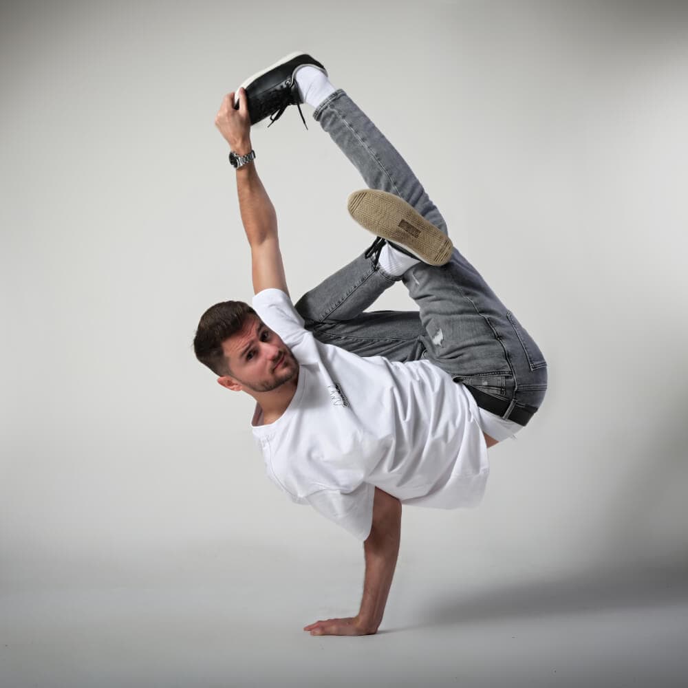 Bboy Honza Pentifull, head coach Prague Breakin School